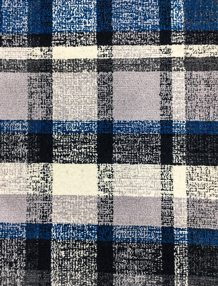 Dual Denim: Wool Handtufted Carpet