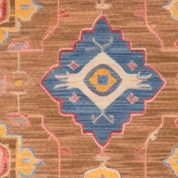 Majestic Medallion: Wool Handtufted Carpet