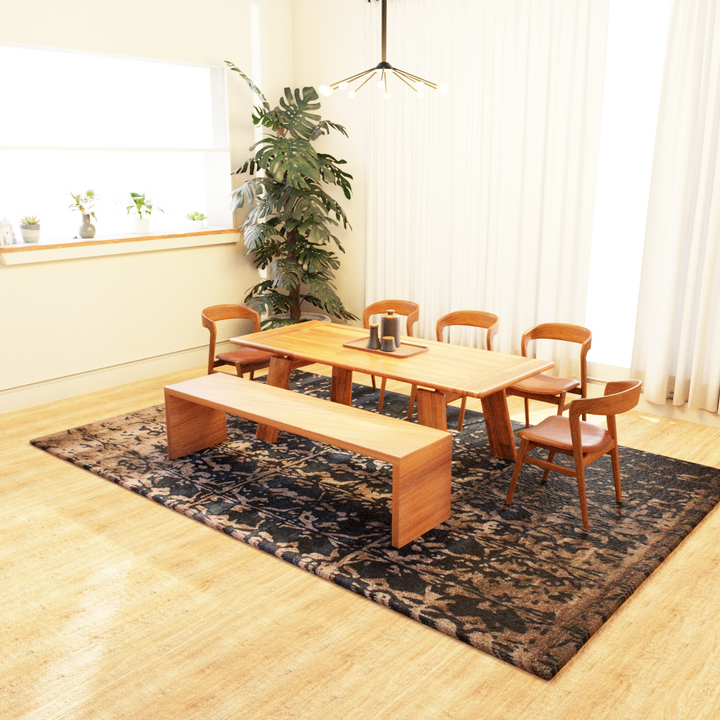 Clavis: Bamboo Silk HandTufted Carpet