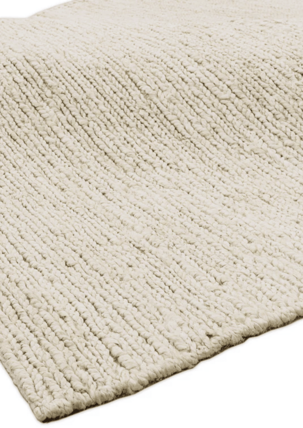 Jute Hand-Woven Rug White Lines - Eco-friendly handmade jute rug with minimalist white linear design for modern home decor.