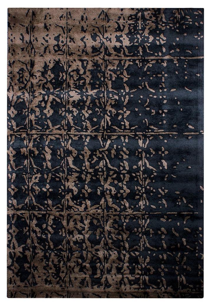 Hand-tufted wool carpet in Clavis design, crafted with 100% handmade process using natural fibers, featuring vibrant geometric patterns for modern home decor.
