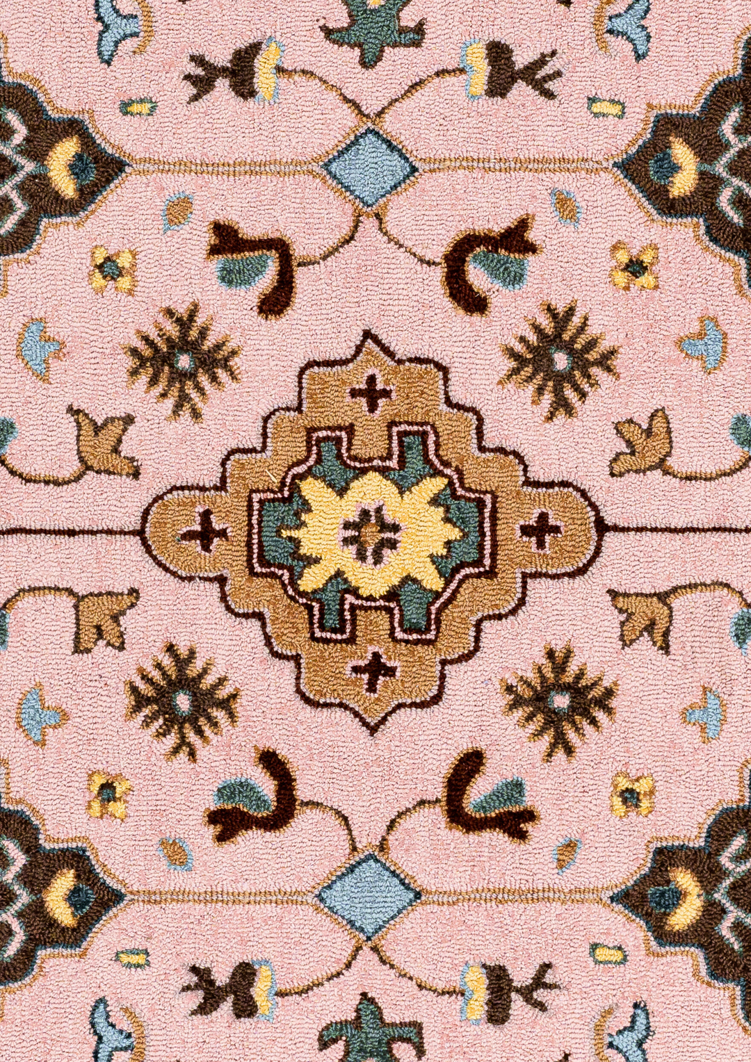 Ottoman Splendor: Wool Handtufted Carpet
