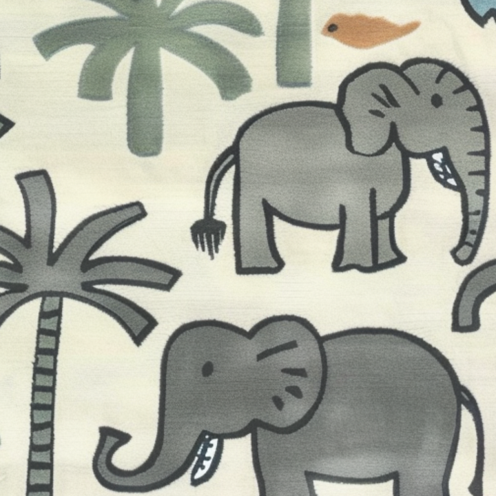Tropical Trek: Wool Handtufted Carpet
