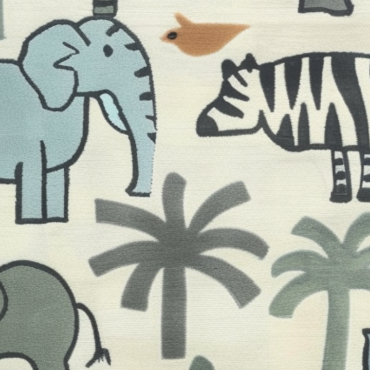 Tropical Trek: Wool Handtufted Carpet