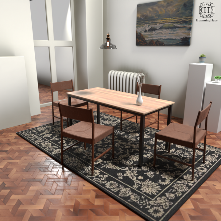 Selva Black: Wool Handtufted Carpet