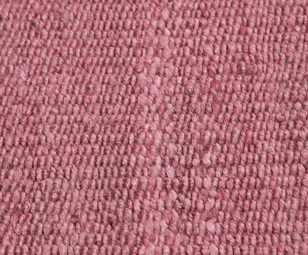 Chunky Rose: Jute & Hemp Hand Woven Rug