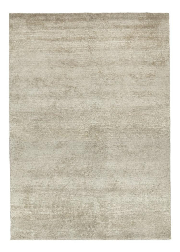 Pile Taupe: Viscose HandKnotted Carpet